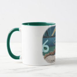 Cat Warrior Playing Volleyball Fantasy Coffee Tass Tasse
