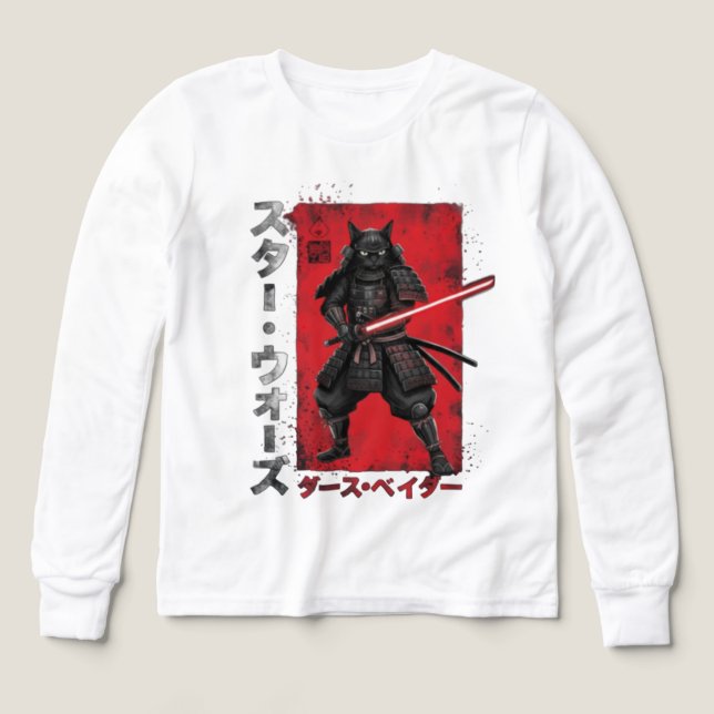 cat wars samurai kawaii (Design Vorderseite)