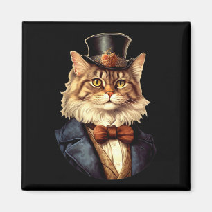 Cat Wedding Bride Groom Pet Cat Eigentümer Liebhab Magnet
