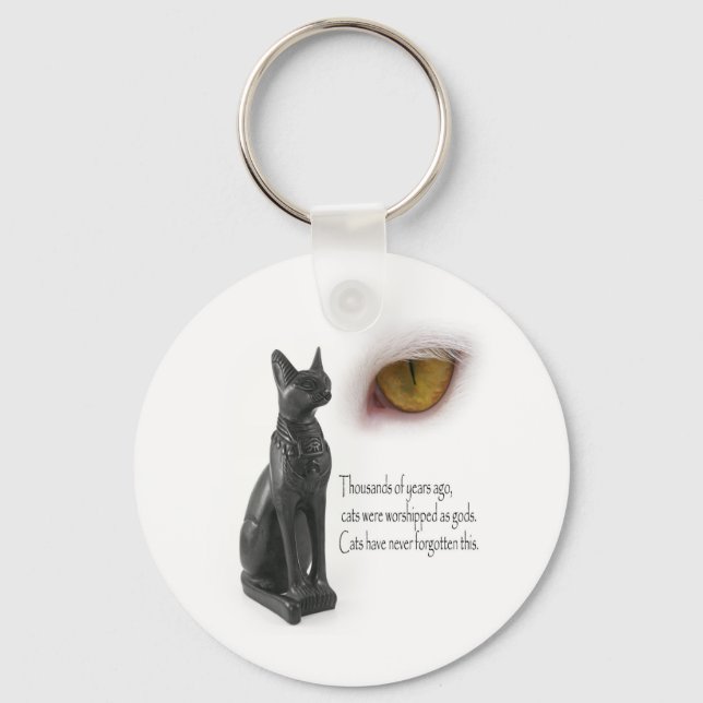 Cat Were Gods Schlüsselanhänger (Vorderseite)