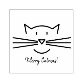 Cat Whiskers Design Art Briefmarke Gummistempel