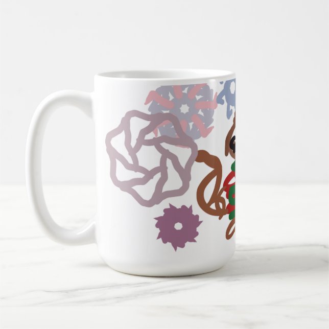 Cat winter  kaffeetasse (Links)