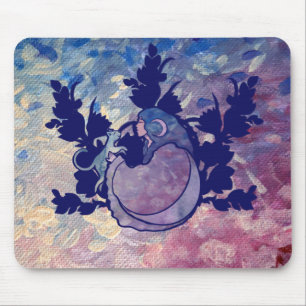 Cat Witch Moon Goddess Wiccan Cat Person Mousepad