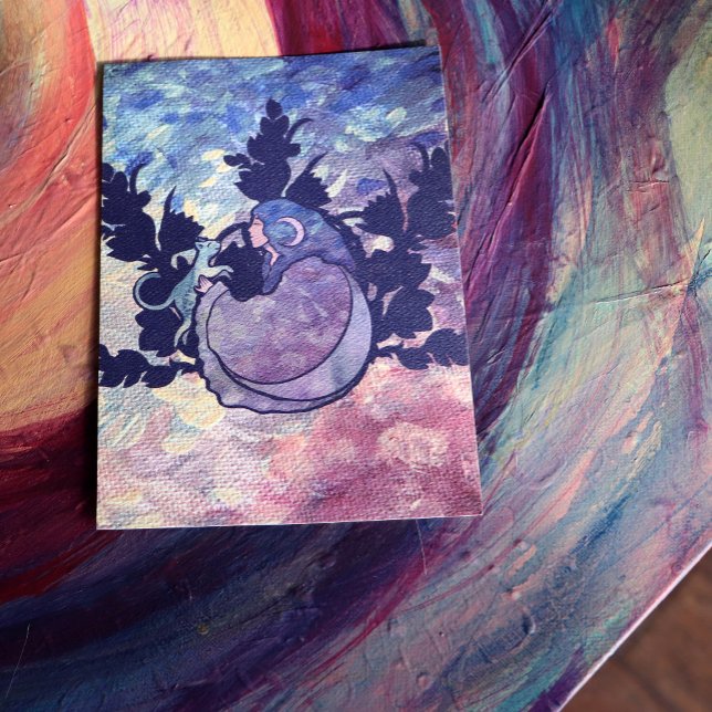 Cat Witch Moon Goddess Wiccan Cat Person Poster (Von Creator hochgeladen)