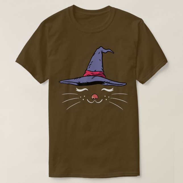 Cat Witz Lazy Halloween Kostüm Niedlich Kitty Kitt T-Shirt (Design vorne)