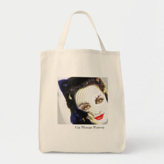 Cat Woman Tote Bag Tragetasche