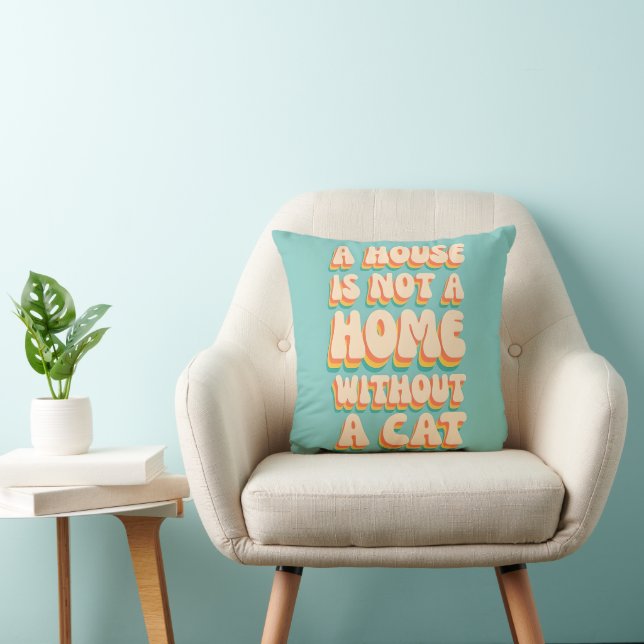 Cat Zuhause Cushion Kissen (Stuhl )