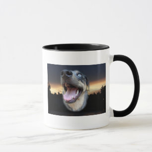 Catahoula Leopard Dog Sunset Tasse