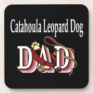 Catahoula Leopard Dog Vater Getränkeuntersetzer