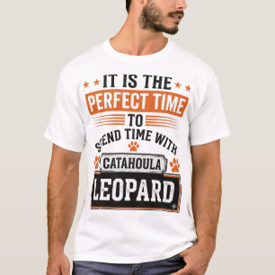Catahoula Leopard Dog Vintage Zeit T-Shirt Design_