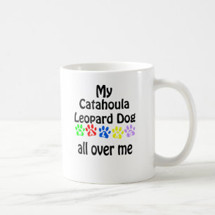 Catahoula Leopard Dog Walks Design Kaffeetasse