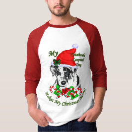 Catahoula Leopard Dog Weihnachtsgeschenke T-Shirt