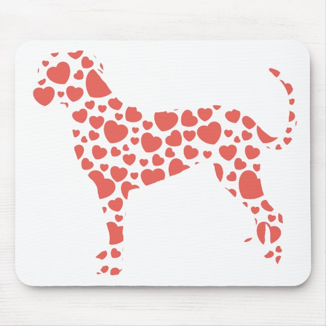 Catahoula Leopard-Hund Mousepad (Vorne)