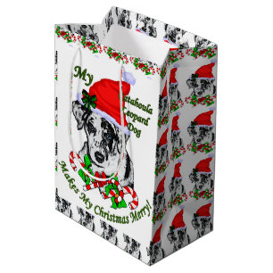 Catahula Leopard-Liebhaber-Weihnachten Mittlere Geschenktüte