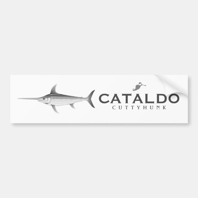 Cataldo Cuttyhunk Golf-Wagen-Aufkleber Autoaufkleber (Vorne)