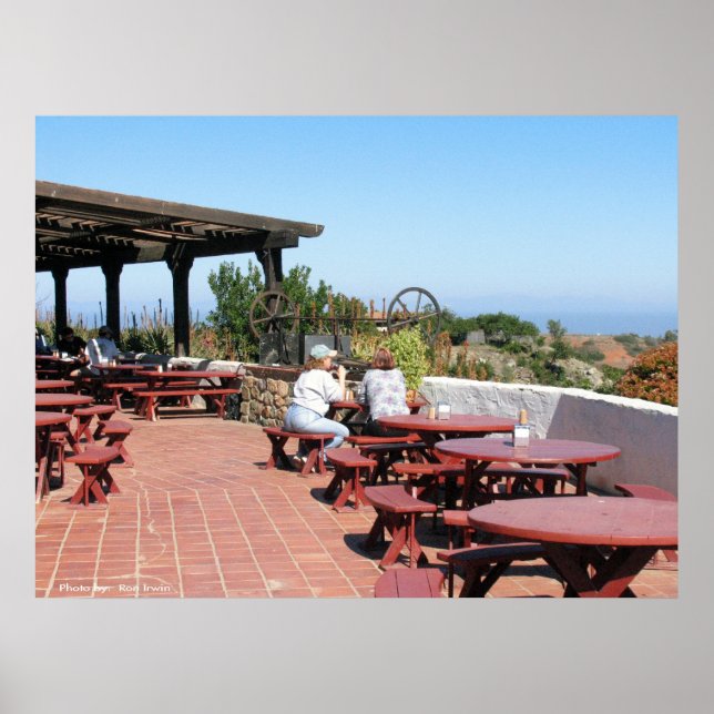 Catalina Airport Café Poster (Vorne)