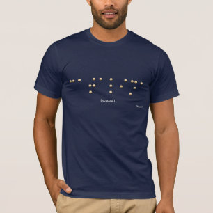Catalina in Blindenschrift T-Shirt