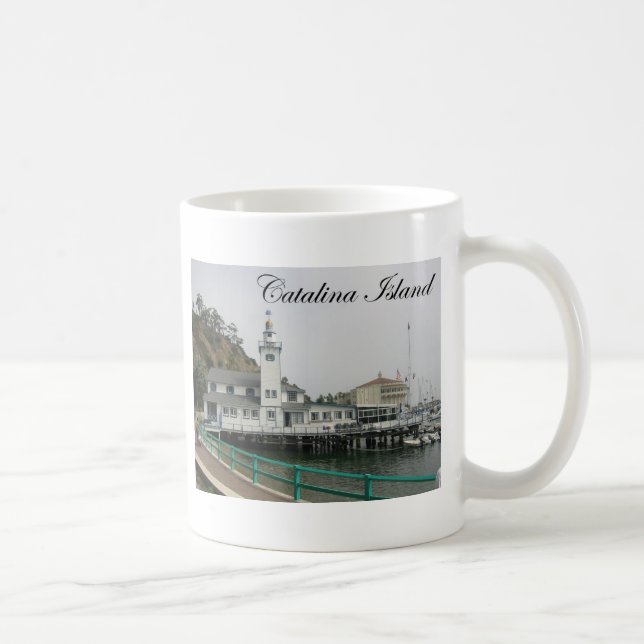Catalina-Insel 3 Kaffeetasse (Rechts)
