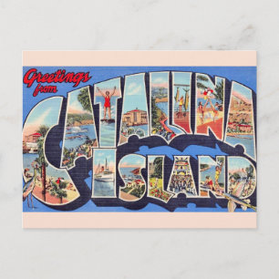 Catalina-Insel-Grußpostkarte Postkarte