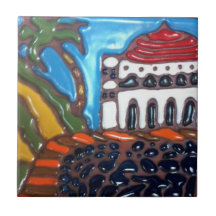 Catalina-Insel-Kasino-Fliese vorbei, J.Titchenal