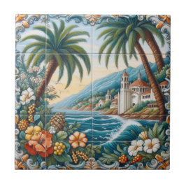 Catalina Island Decorative Tile-1 Fliese