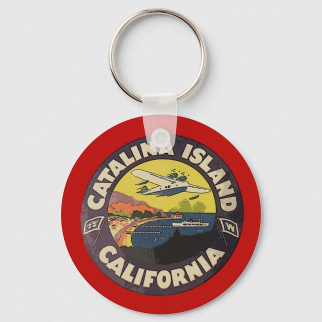 Catalina Island Kalifornien Schlüsselanhänger (Vorderseite)