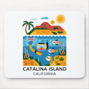 Catalina Island Kalifornien Wandern Mousepad
