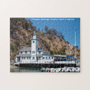 Catalina Island Kalifornien. Weihnachtsgrüße Ji