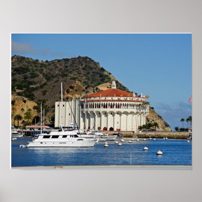 Catalina Island Theater Poster (Vorne)