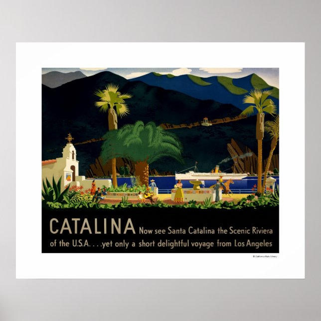 Catalina von Otis Schäfer, c. 1935. Poster (Vorne)