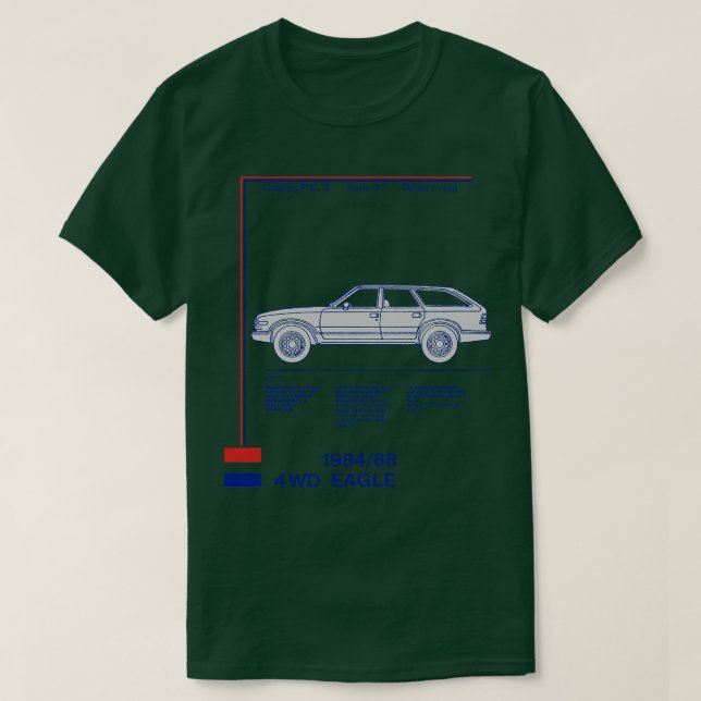 catalogue de pièces AMC EAGLE TShirt (Design devant)