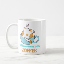 Catalonia Coffee Moment - Niedliche Cat Art Tasse