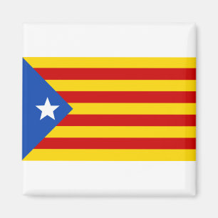 catalonia flag magnet