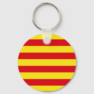 Catalonia (Spain)  Flag Schlüsselanhänger