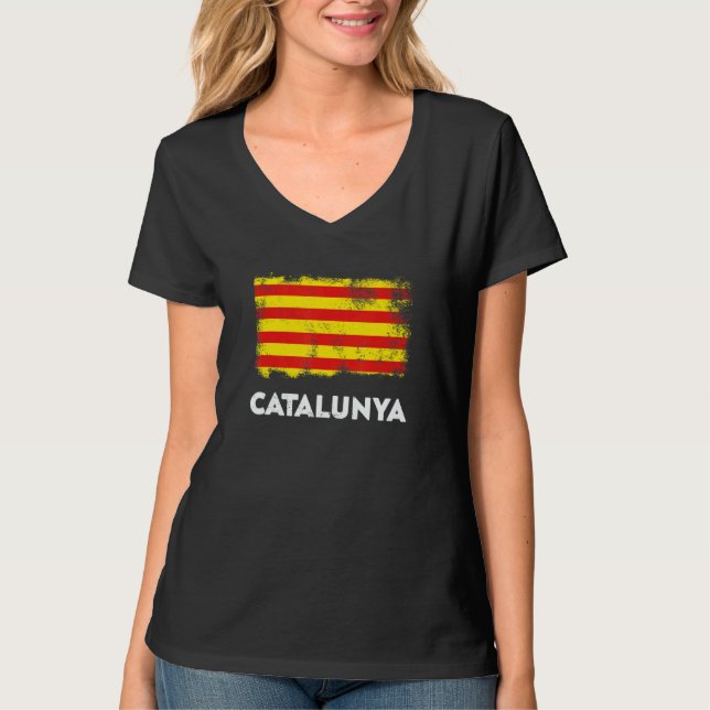 Catalunya Flag T-Shirt (Vorderseite)