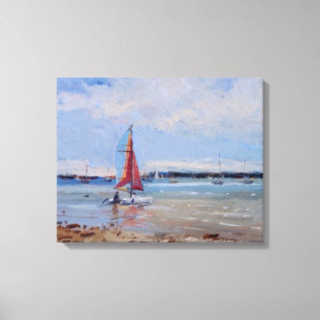 Catamaran Bretany Leinwanddruck (Vorderseite)