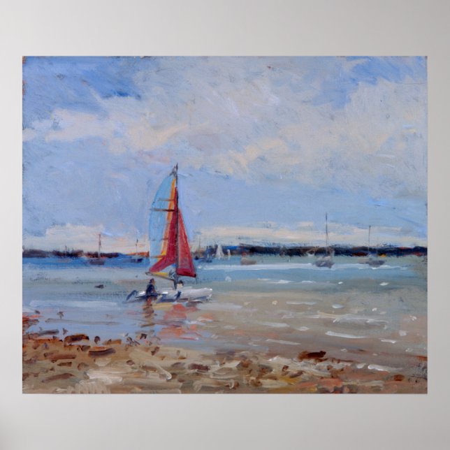 Catamaran Bretany Poster (Vorne)