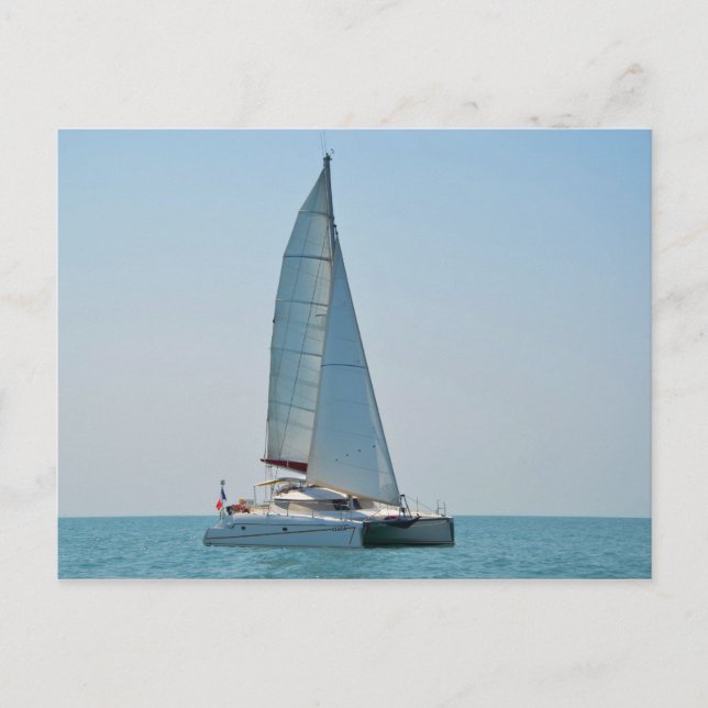 Catamaran Clara Postkarte (Vorderseite)