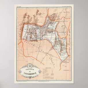 Catamarca, Argentinien Poster