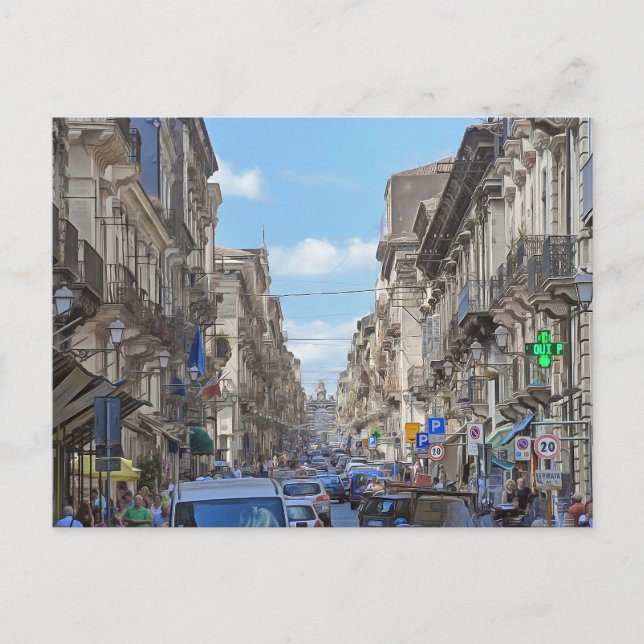 Catania. #12. postkarte (Vorderseite)