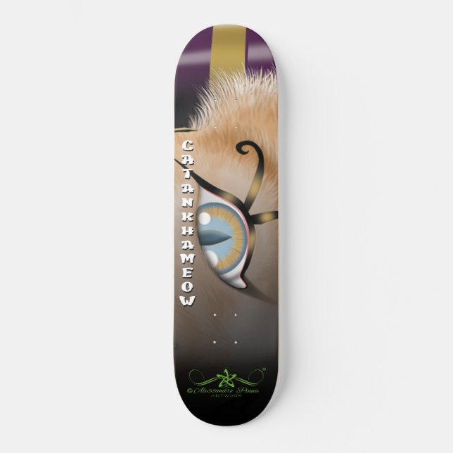 CATankhaMEOW 5/6 Skateboard (Vorderseite)