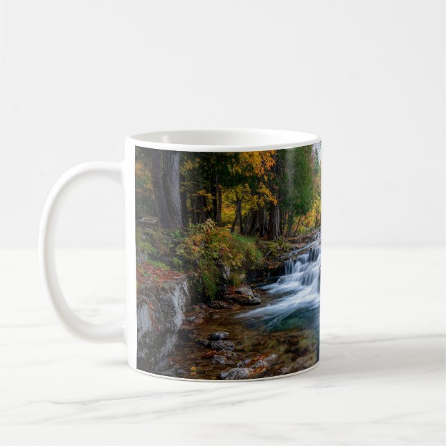 Cataract Falls in den USA Kaffeetasse (Links)