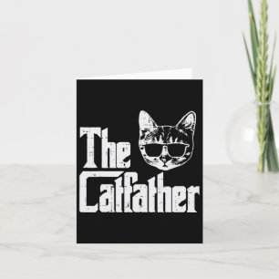 Catater Funny Cat Vater Fathers Day Movie Pun Papa Karte