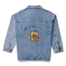 Catberry | Cute Cat Denim Jacket
