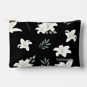 Catberry   Minimalistische Blumenmuster-Tasche Zubehörtasche