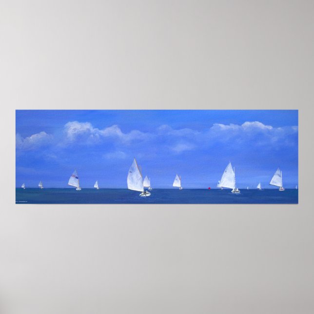 Catboat Race Poster (Vorne)