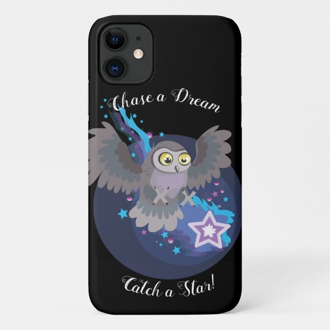 Catch a Star!~ owl i pod toucher coque (Dos)