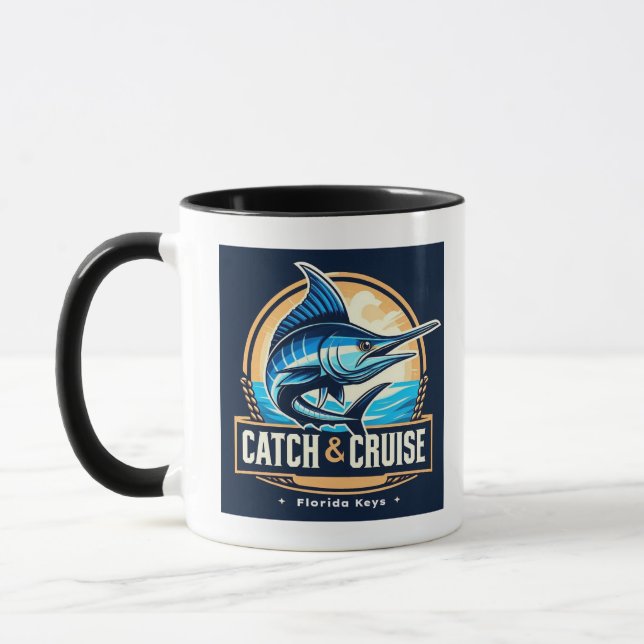 Catch and Cruise Adventures Coffee Mug (Gauche)