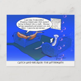 Catch-and-Release-Postkarte Postkarte