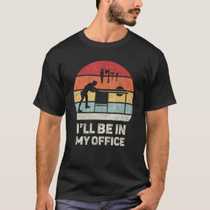 Catch Some Rays Retro Ich werde in meinem Büro-Gar T-Shirt